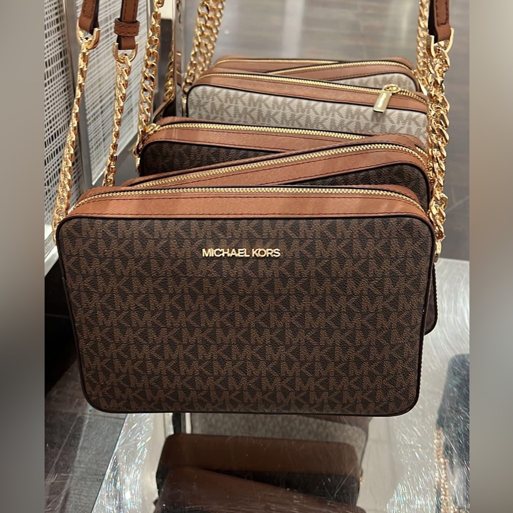 Michael Kors East West Signature Brown